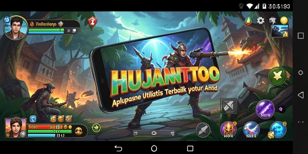 Tampilan antarmuka pengguna HUJANTOTO yang intuitif dan jelas.