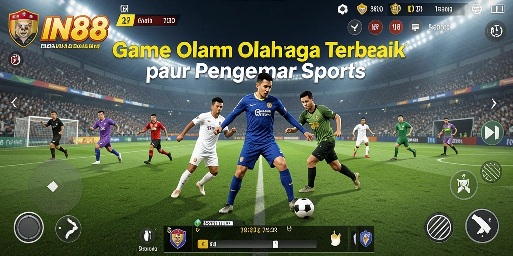Tampilan menarik dari gameplay olahraga di IN88 yang penuh aksi.