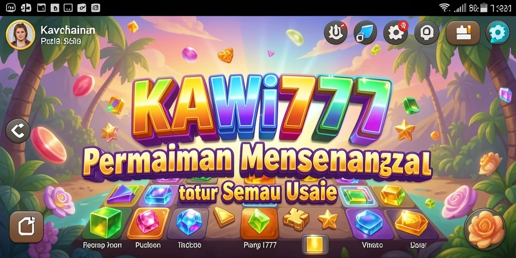 Tampilan gameplay yang seru dan menantang di KAWI777.
