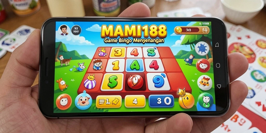 Screenshot permainan MAMI188 menunjukkan aksi Bingo yang seru.