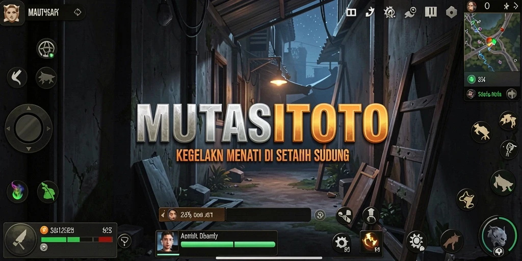 Gameplay seram penuh ketegangan di MUTASITOTO.
