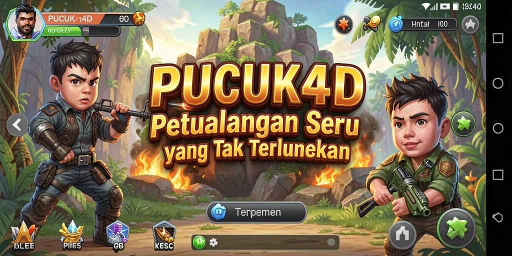 Tampilan gameplay PUCUK4D yang menakjubkan dan mendebarkan.