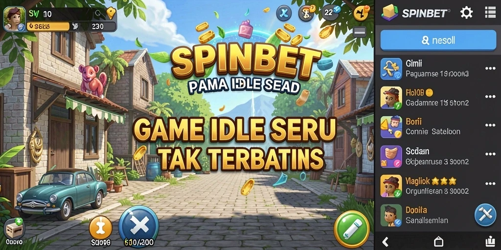 Tangkapan layar gameplay SPINBET yang menarik dan mengasyikkan.