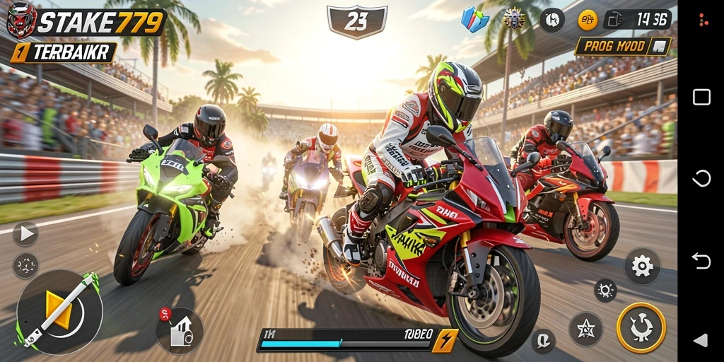 Tampilan gameplay STAKE779 yang mendebarkan dan penuh aksi.