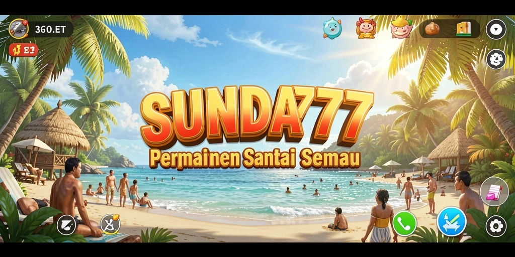 Tampilan permainan SUNDA777 yang colorful dan menyenangkan.