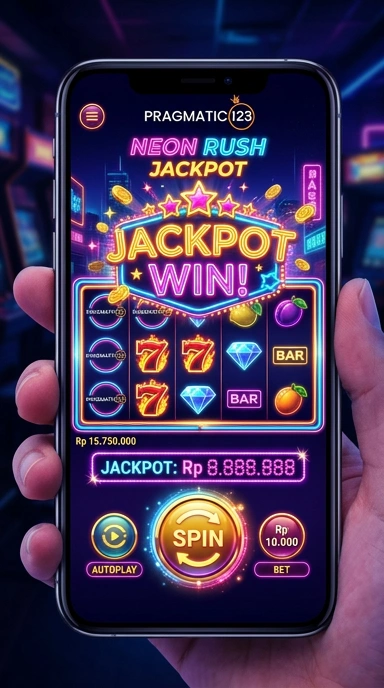 Tampilan antarmuka utama aplikasi pragmatic123.