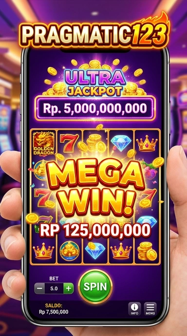 Pengguna sedang mengunduh aplikasi melalui pragmatic123.